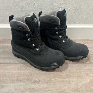 The North Face Black Snow Boots